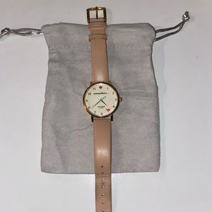 Kate Spade Leather Strap Watch